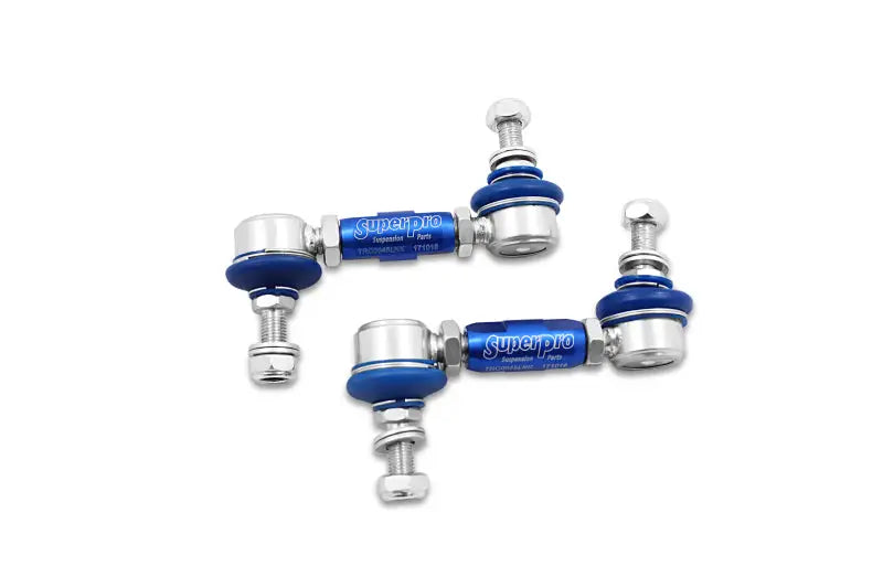 SuperPro 2004 Lexus RX330 0 Rear HD Adjustable End Link Set (10mm Studs 100mm-120mm Length) sprtrc1045