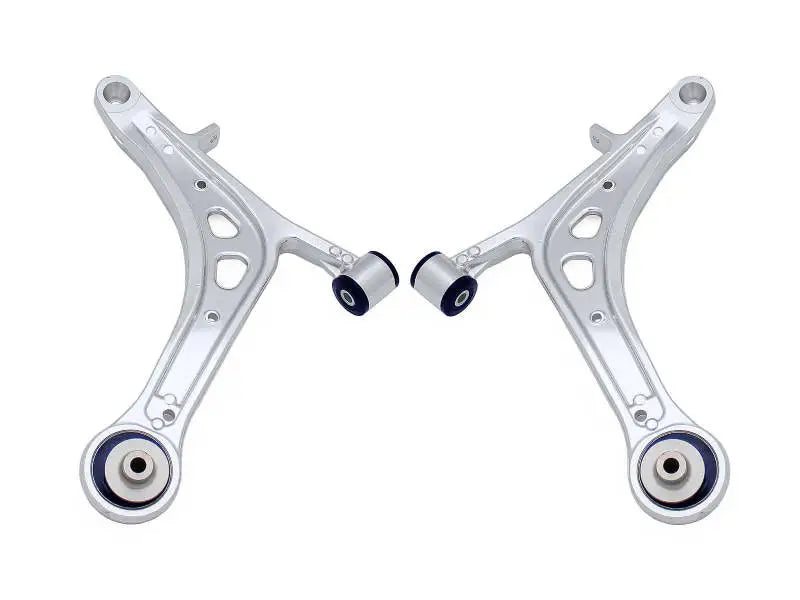 SuperPro 2008 Subaru Impreza WRX STI Front Lower Alloy Control Arm Kit (+Caster) spraloy0015k