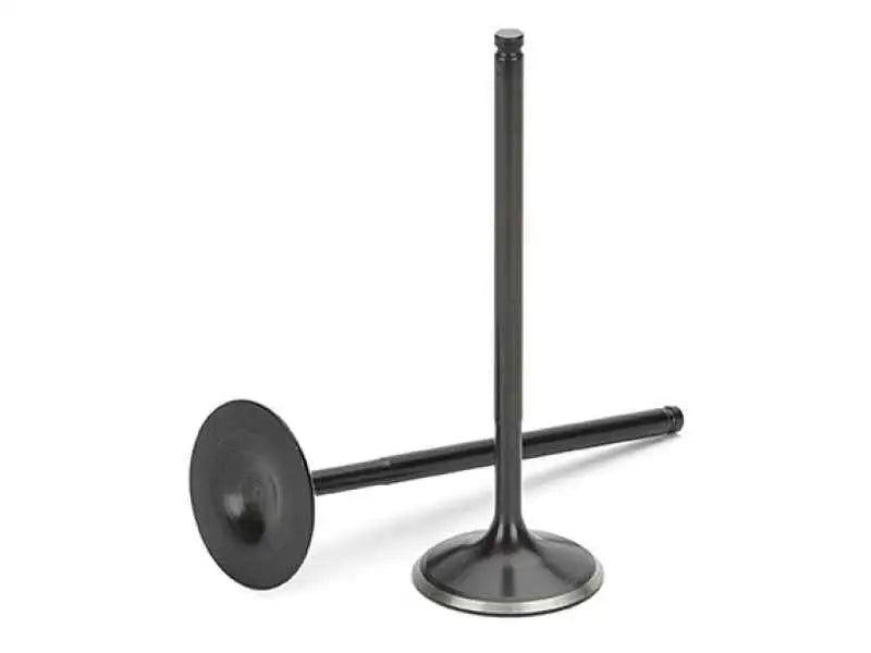 Supertech Honda B16/B18C Black Nitrided Exhaust Valve - +0.5mm Oversize - Set of 8 HEVN-1001F-8