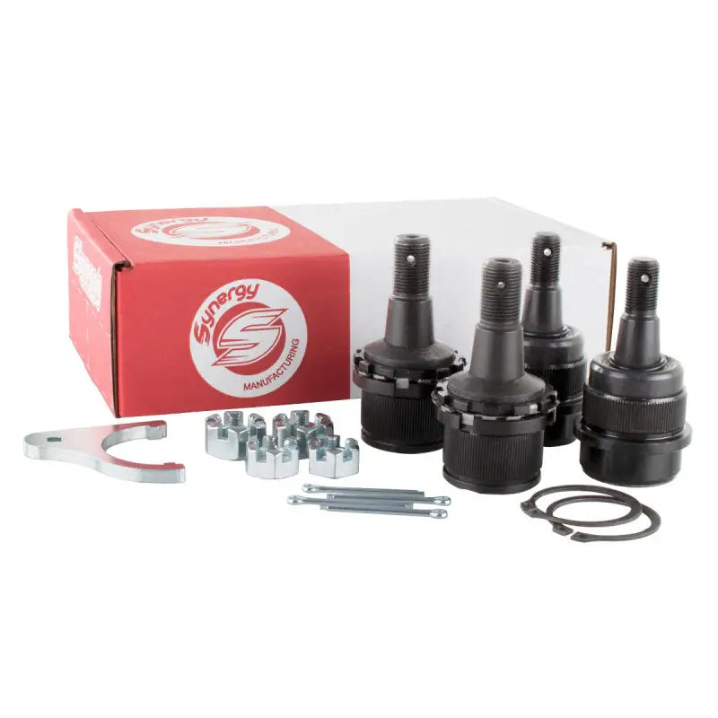 Synergy 03-13 Dodge Ram 1500/2500/3500 HD 4x4 Non-Knurled Adjustable Ball Joint Kit syn4123