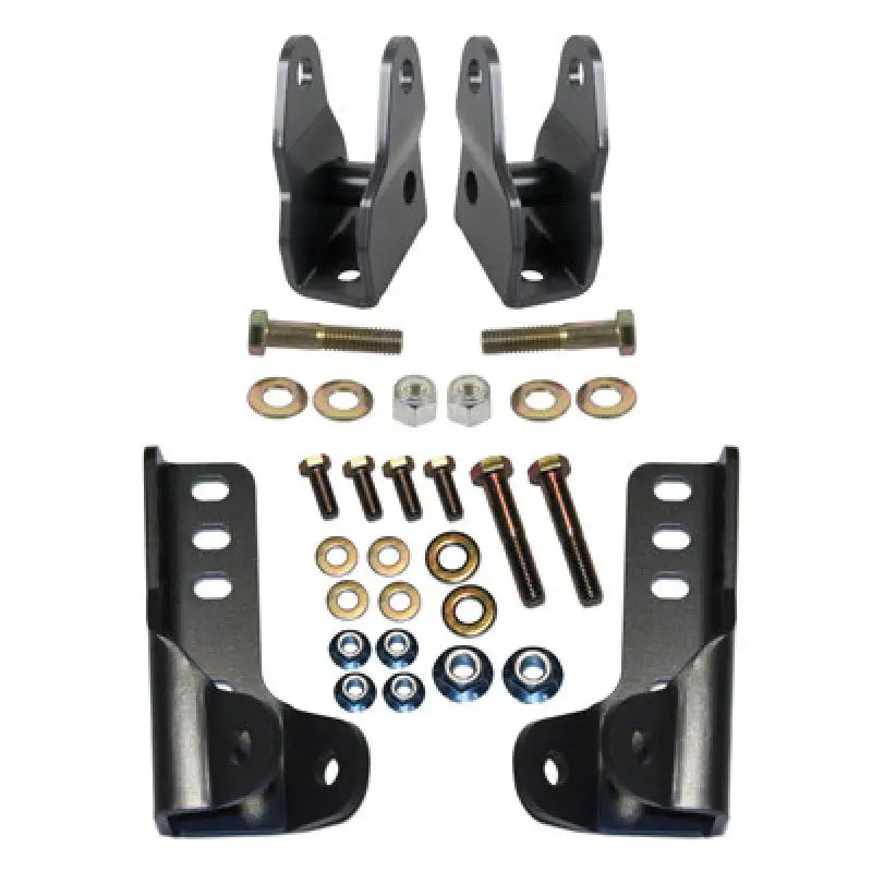Synergy 07-18 JeepWrangler JK/JKU Front Lower Shock Extension Brackets syn8015