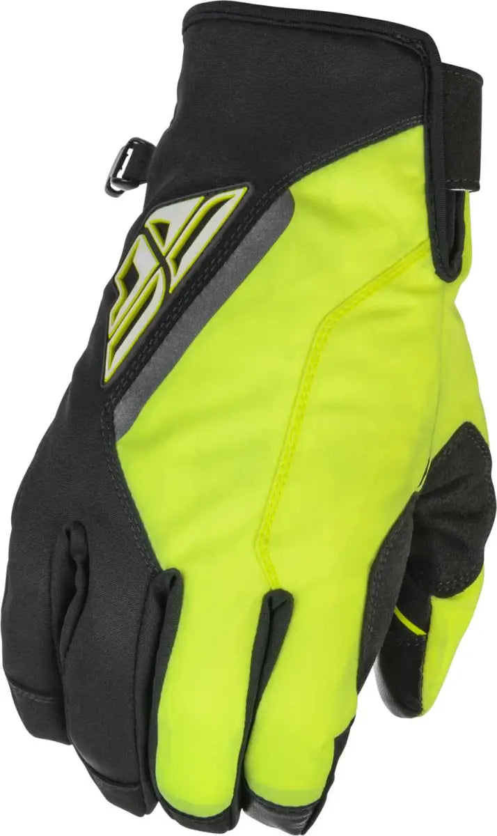 Title Gloves Black/Hi Vis Sz 07 wps-371-05207
