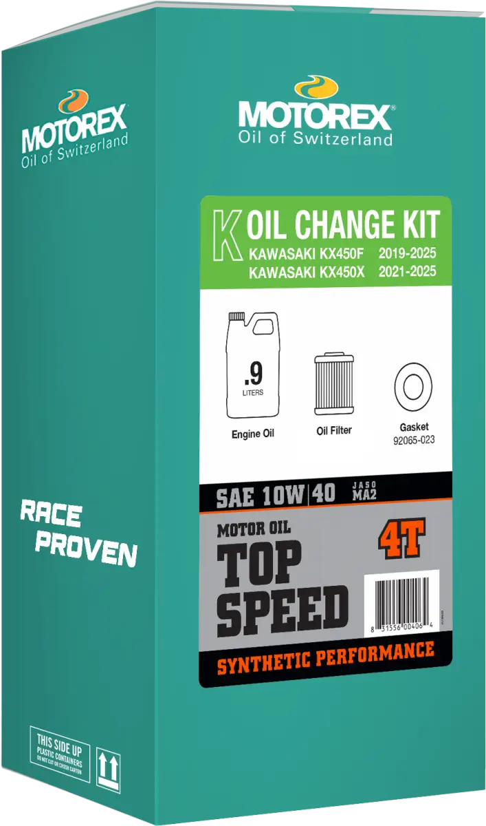 Top Speed Oil Change Kit for Off-Road Motorcycles 580-1366