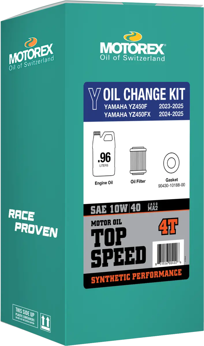 Top Speed Oil Change Kit for Off-Road Motorcycles 580-1362
