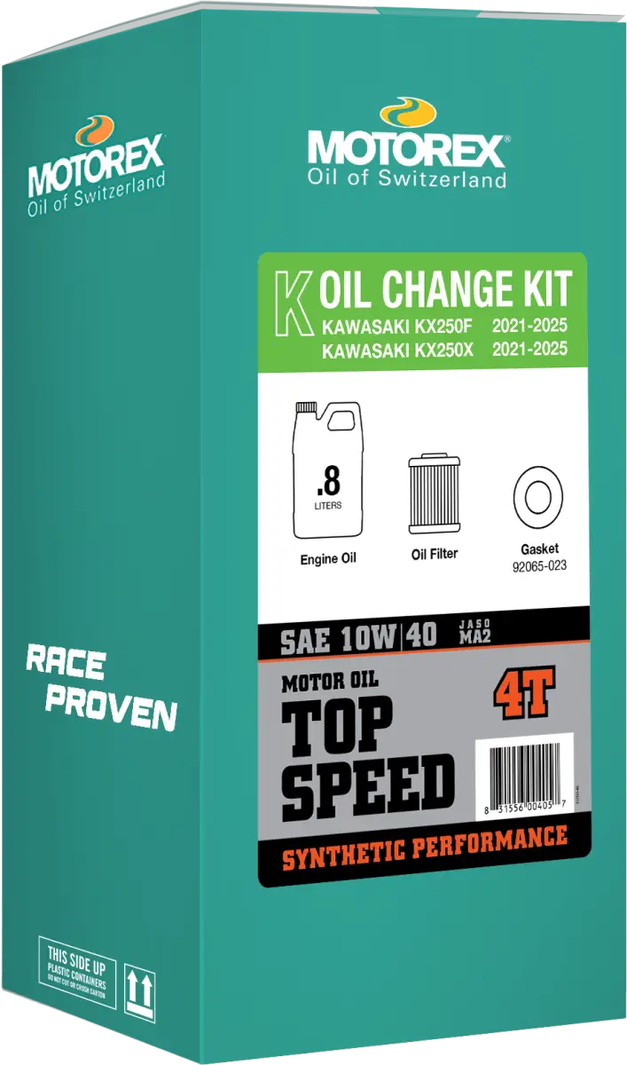 Top Speed Oil Change Kit for Off-Road Motorcycles 580-1365