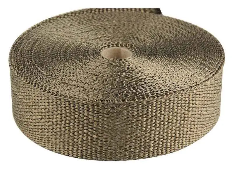 Torque Solution Exhaust Wrap Universal 1inx50ft - Lava ts-ew-1x50l