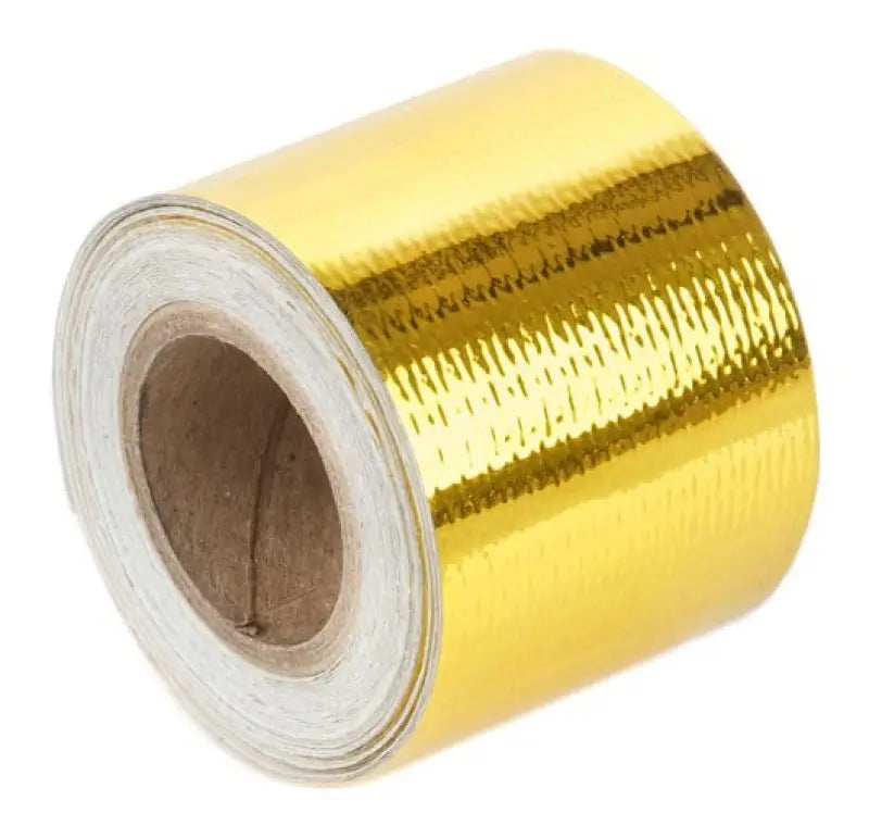 Torque Solution Gold Reflective Heat Tape 2in x 15ft tqsts-gt-2x15