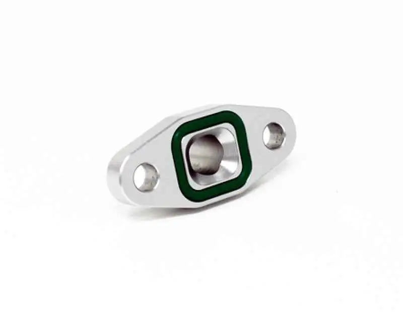 Torque Solution Port Matched Oil Drain Flange - 10AN for T3 T4 T6 Small / Mid Frame Turbos ts-uni-628