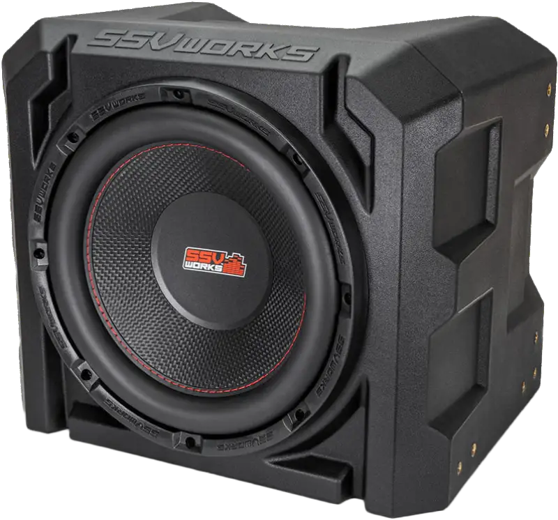 Universal Sub Box with 10 Inch Subwoofer Sound System 63-9630