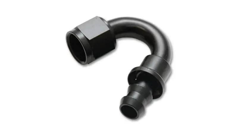 Vibrant -4AN Push-On 150 Degree Hose End Fitting vib22504