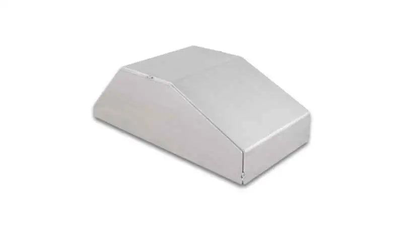 Vibrant I/C End Tank 6in Wide 12in Long 4in Tall Use w/ Horizontal I/C Core 12844 - 5052 Aluminum 22844