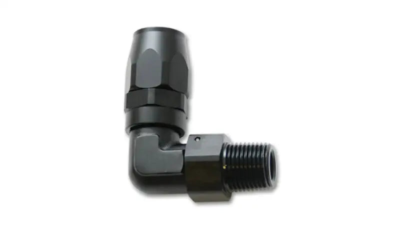 Vibrant Male NPT 90 Degree Hose End Fitting -6AN - 1/4 NPT vib26901