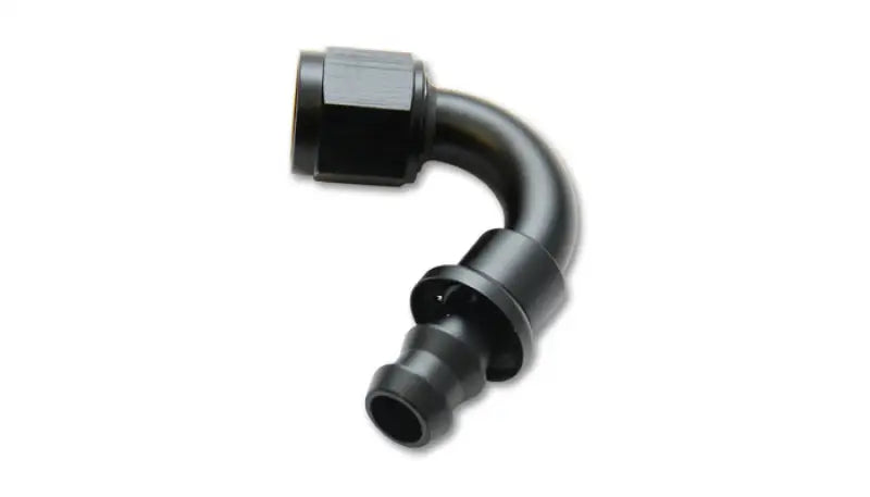 Vibrant Push-On 120 Degree Hose End Elbow Fitting - -8AN vib22208