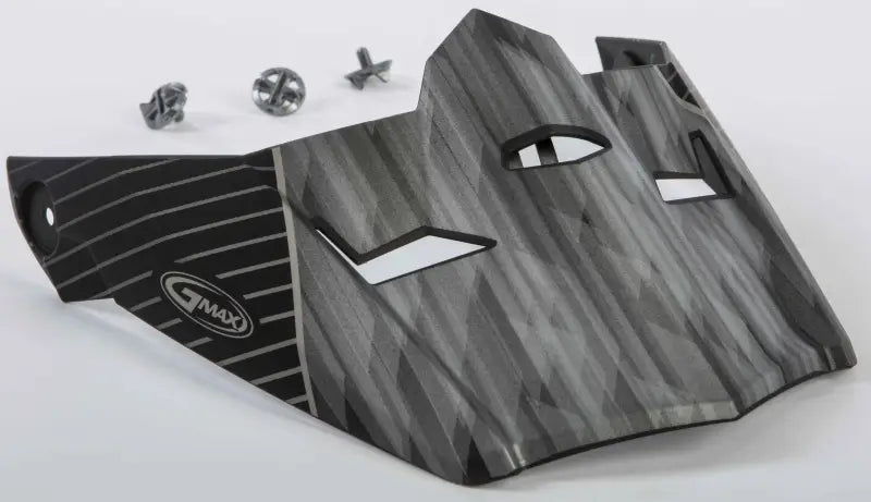 Visor W/Screws Colfax Mx 46 Matte Black/Silver Xs Sm wps-72-3973s