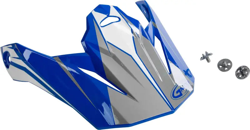 Visor W/Screws Revoke Mx 86 Blue/White wps-72-3981