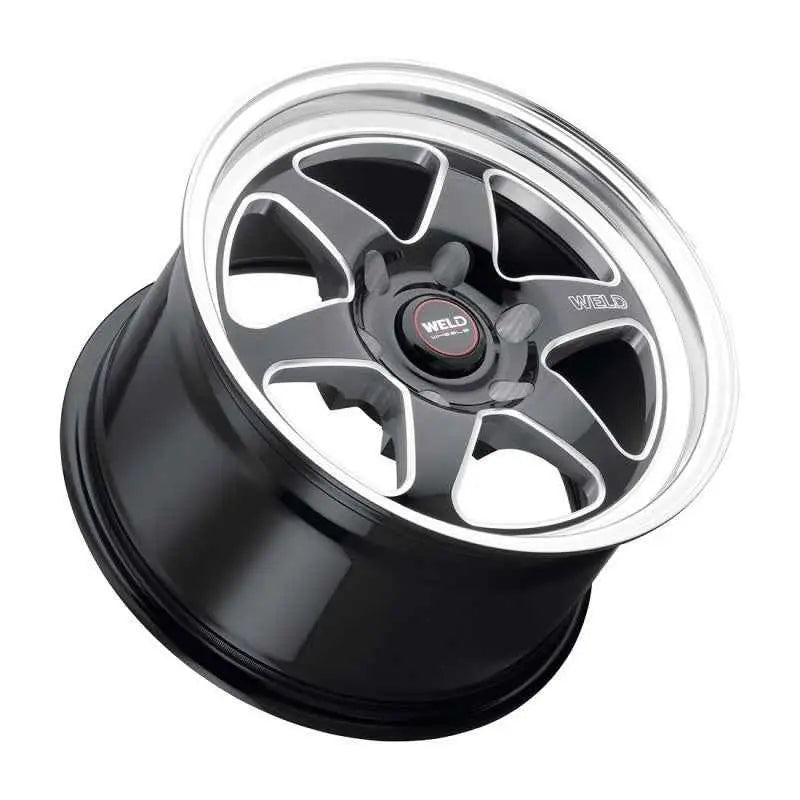 Weld 17x7 Ventura 6 Drag 6x135 ET20 BS4.80 Gloss BLK MIL DIA 87.1 s15677084p00