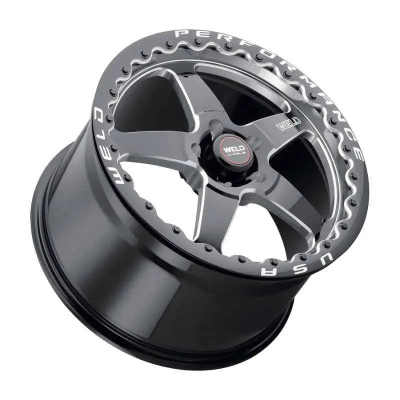 Weld 18x10 Ventura Beadlock 5x120 ET45 BS7.25 Gloss BLK MIL DIA 78.1 s90471163p43