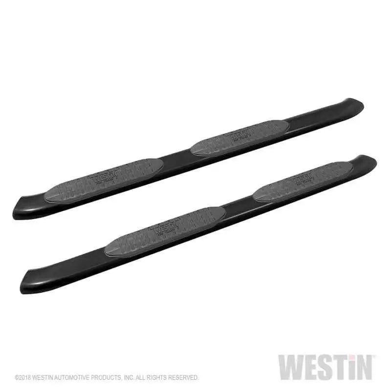 Westin 18-20 Jeep Wrangler JL Unlimited 4DR PRO TRAXX 5 Oval Nerf Step Bars - Textured Black 21-54065