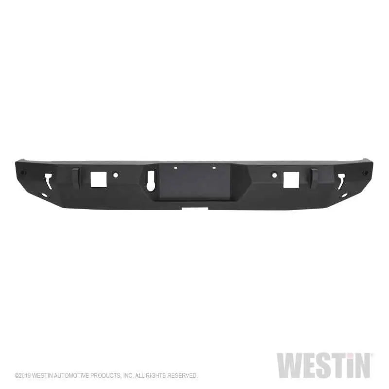 Westin 2020 Jeep Gladiator w/Sensors WJ2 Rear Bumper w/Sensor - Textured Black 59-82075