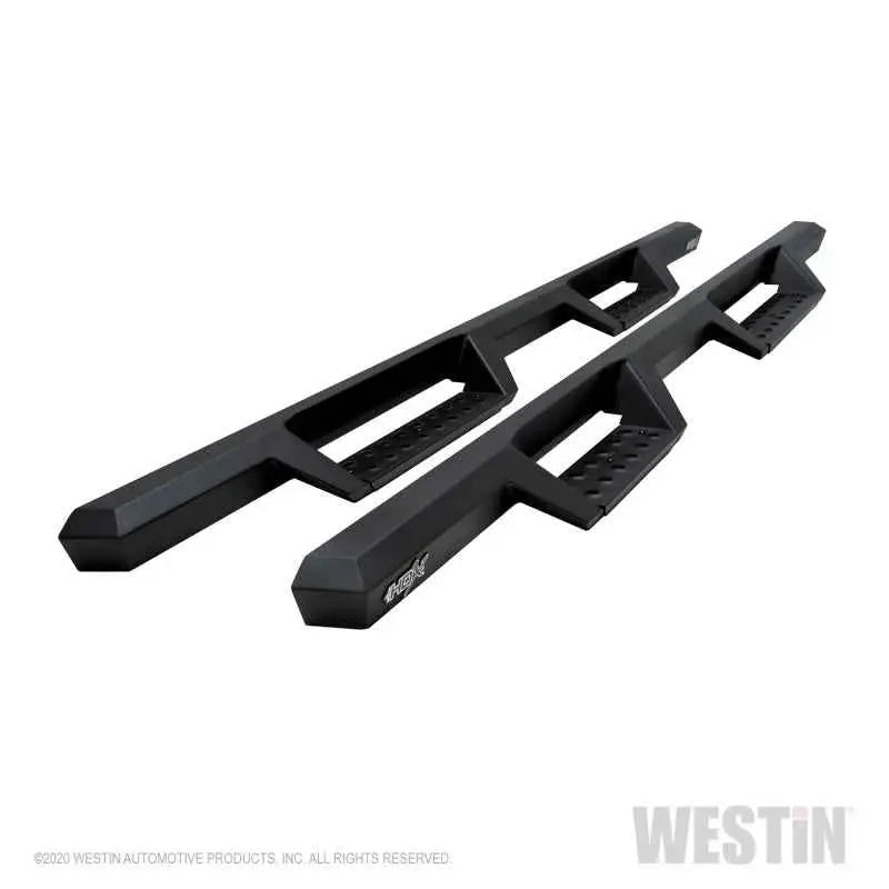 Westin 99-13 Chevy/GMC Silverado/Sierra 1500 Ext Cab HDX Drop Nerf Step Bars - Textured Black 56-11685