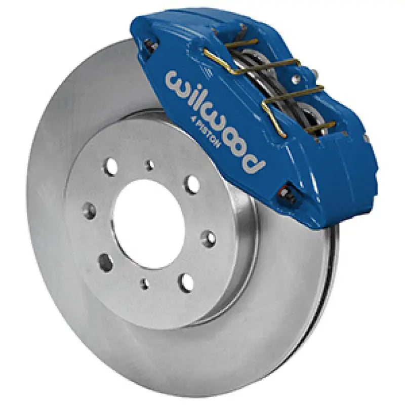 Wilwood DPHA Front Caliper & Rotor Kit Honda / Acura w/ 262mm OE Rotor - Competition Blue wil140-12996-cb