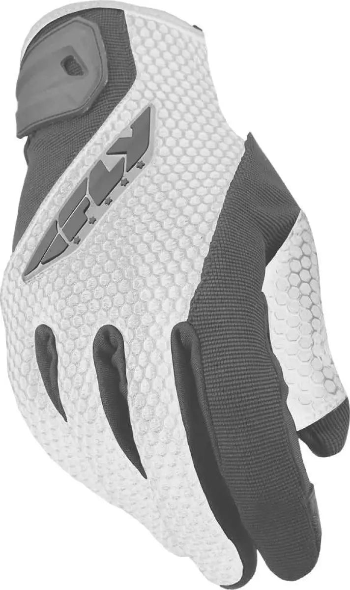Women's Coolpro Gloves White/Grey Lg wps-476-6211l