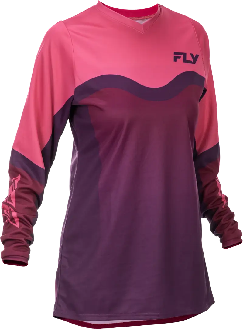 Womens F16 Jersey Pink Mauve 2X Breathable Soft Fabric 379-8212x