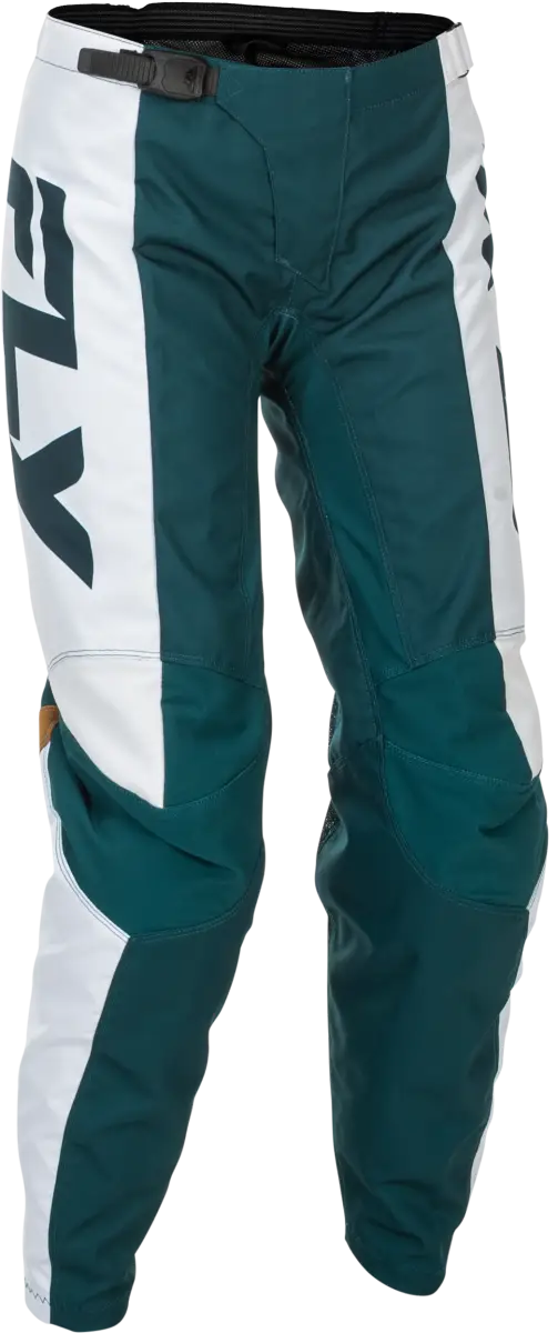 Womens F16 Teal White Gold Pants 11 12 Comfort Stretch 379-83211