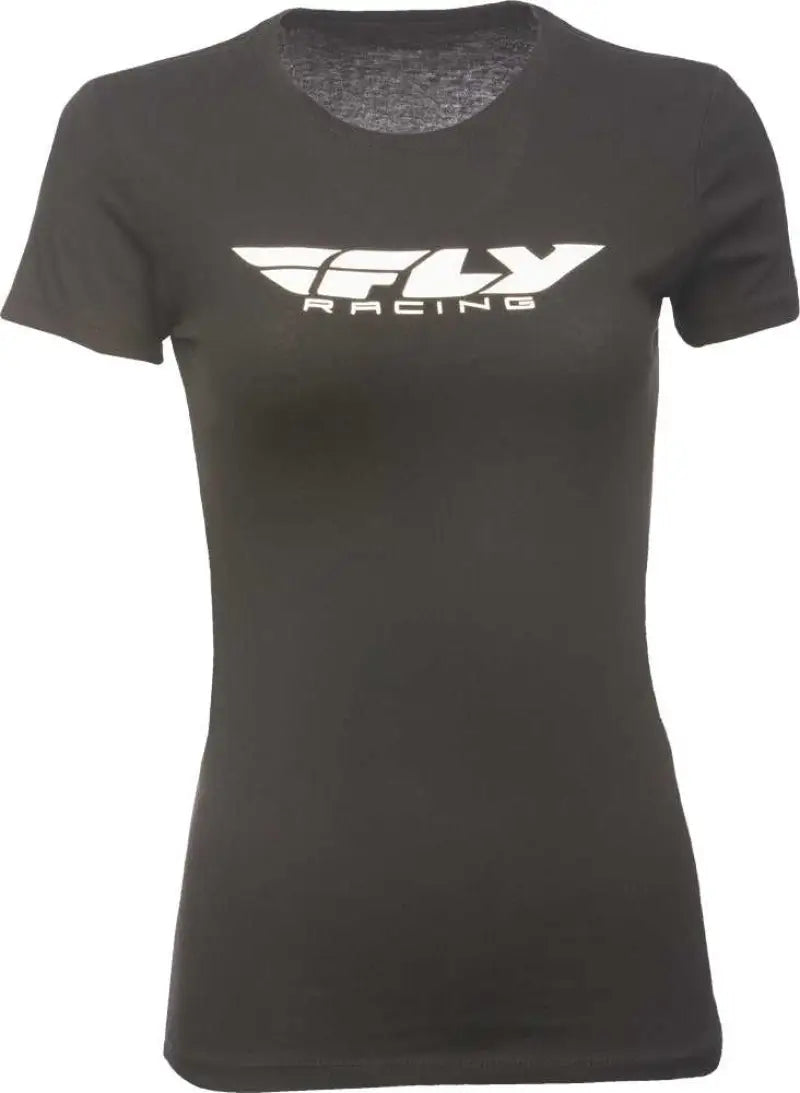 Women's Fly Corporate Tee Black 2x wps-356-03702x