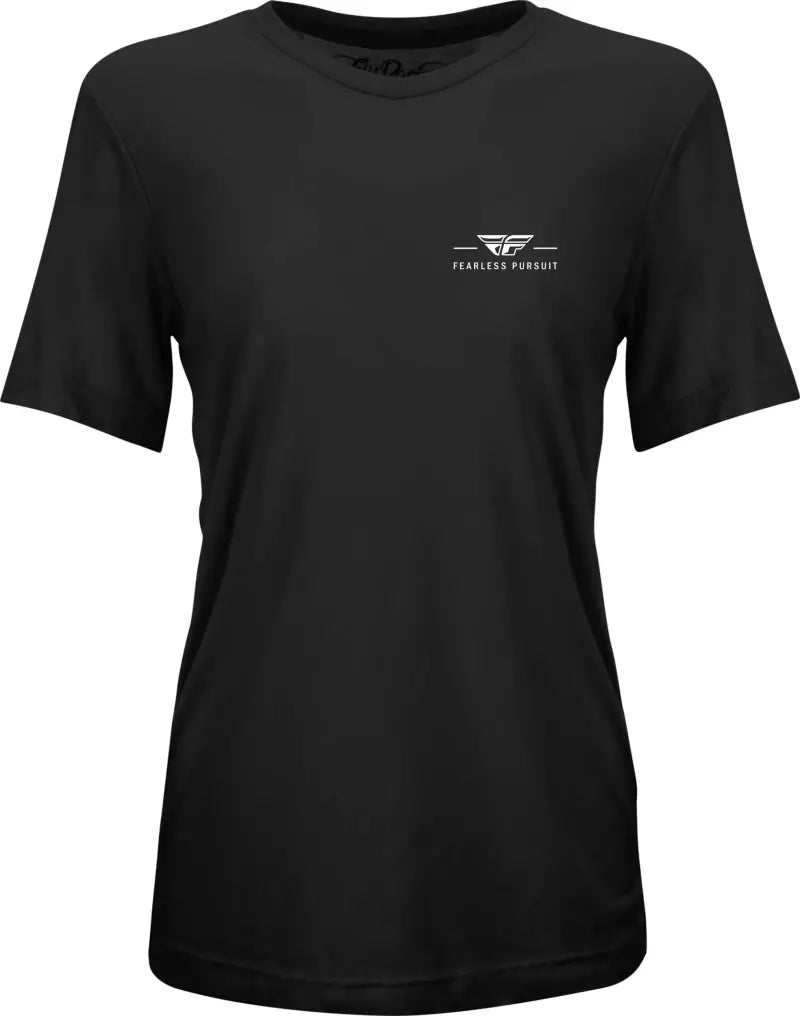 Women's Fly Motto Tee Black Lg wps-356-0050l