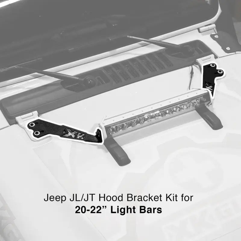 XK-BRC-JL-H Xk Glow Light Bar Bracket Kit XKGBRCJLH