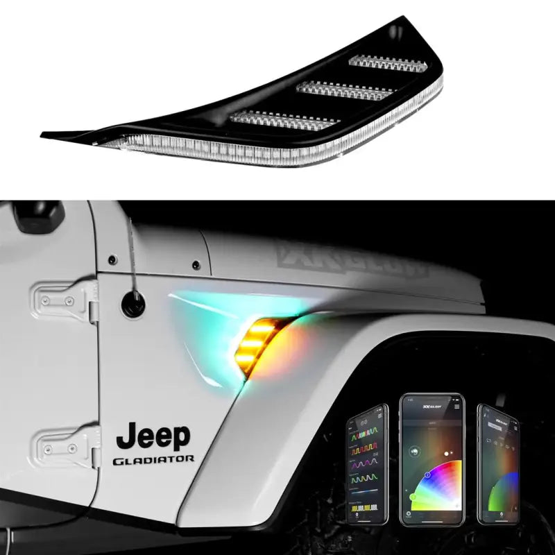 XK-VENT-RGB-KIT Xk Glow Jeep Air Vent Light xkgventrgbkit