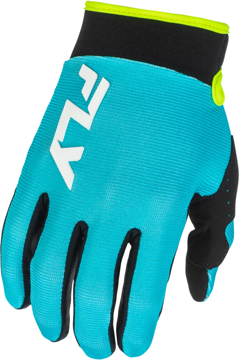 Youth F 16 Gloves Aqua/Black/White Y2xs 379-913y2xs