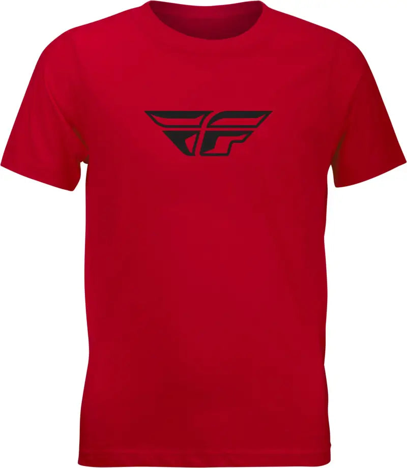 Youth Fly F Wing Tee Red Ys wps-352-0668ys
