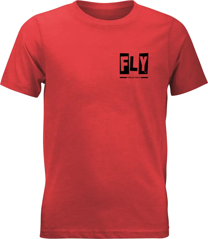 Youth Fly Punk Red Tee with Premium Fit 354-0417ym