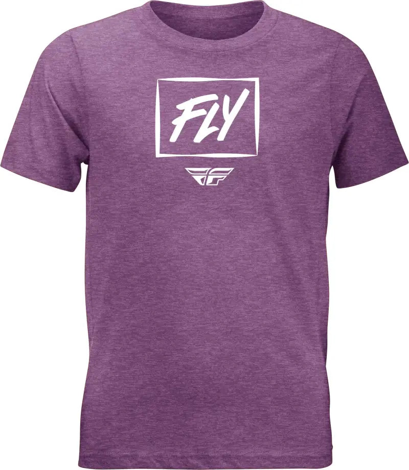 Youth Fly Zoom Tee Purple Heather Ys wps-356-0078ys