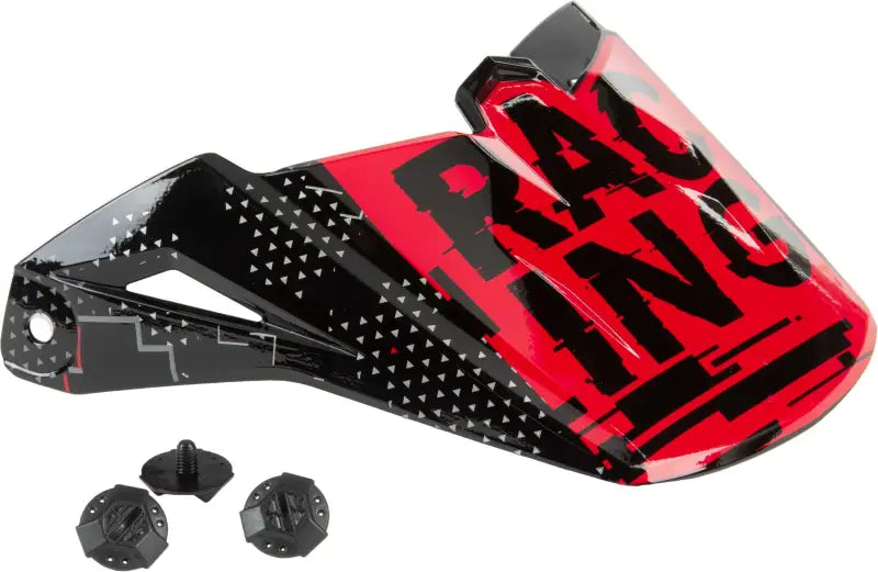 Youth Kinetic Scan Visor Black/Red wps-73-88211