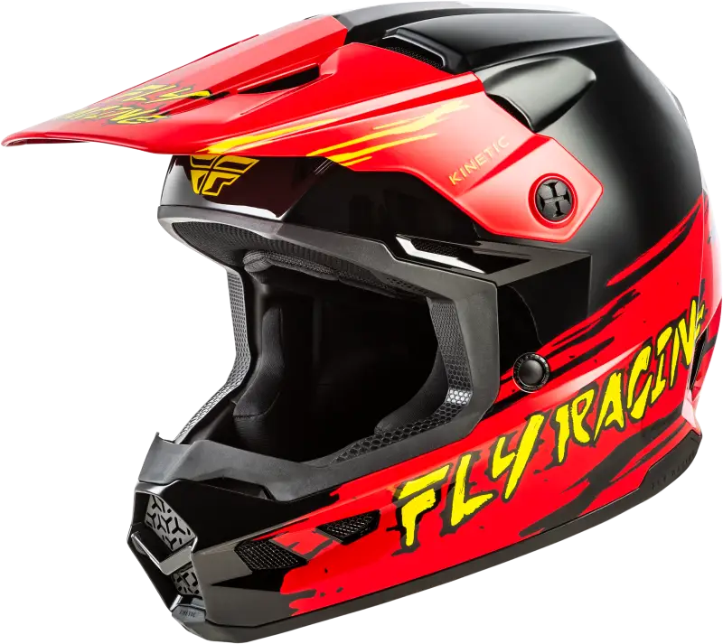 Youth Motocross Helmet Kinetic Lightweight Enhanced Value 73-8726ym