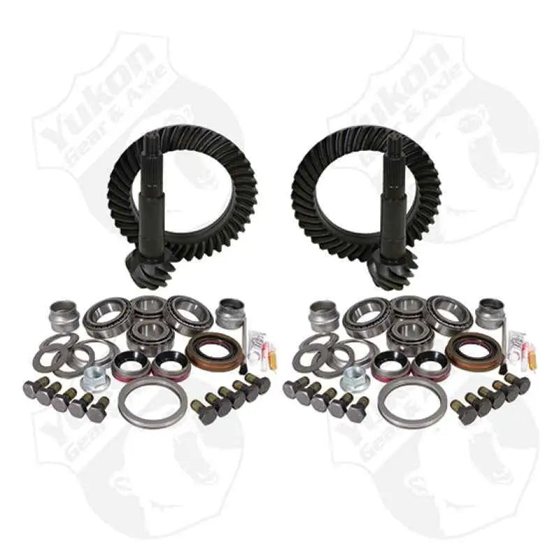 Yukon Gear Gear & Install Kit Package For Jeep JK Rubicon in a 4.88 Ratio ygk015