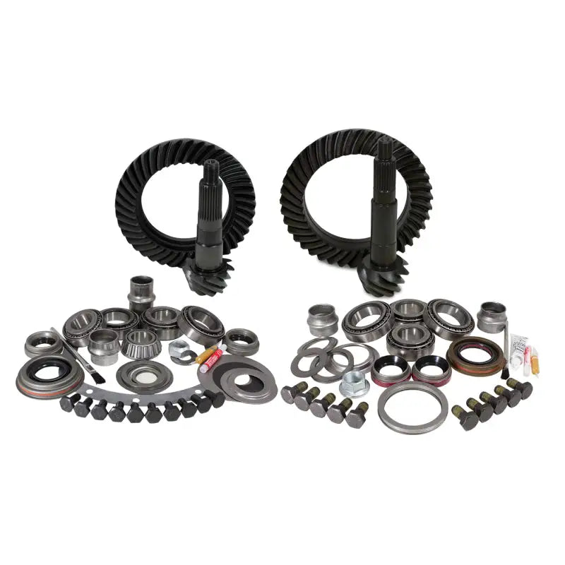 Yukon Gear Gear & Install Kit Package Jeep XJ / YJ w/ Dana 30 Front & Model 35 Rear - 4.56in Ratio yukygk001