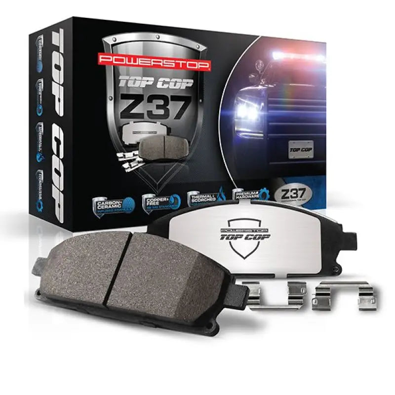 Z37-1707 Powerstop Z37 Top Cop Brake Pad p15z371707