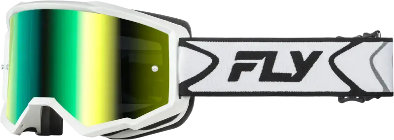 Zone Motocross Goggles With Anti Fog Iridescent Lens 37-51534
