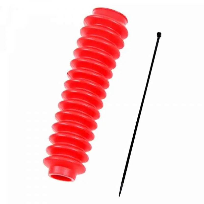 Zone Offroad Shock Boot - Bagged w/ Tie - Red zonu3101